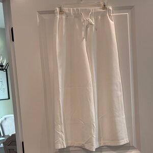 4 for $20 Sale White Wide-Leg cropped Pants